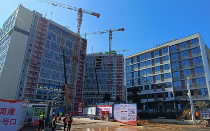 深圳国际酒店EPC工程(方舱医院) 深圳国际酒店EPC工程(方舱医院)